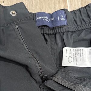 Abercrombie & Fitch Black Stretch Pants